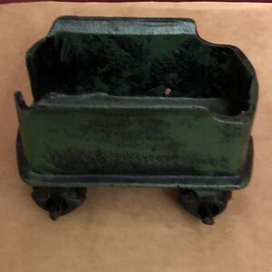 Vintage Cast Iron Train Coal Car